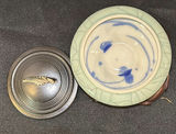 Set of Three Ceramic Lidded Containers with Wooden Bases - thumbnail 5 of 7