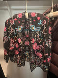 Johnny Was Embroidered Cardigan and Puffer Vest - thumbnail 3 of 12