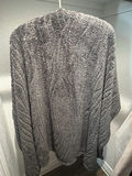 Gray Faux Fur Wrap and White + Warren Red Cashmere Scarf - thumbnail 2 of 11