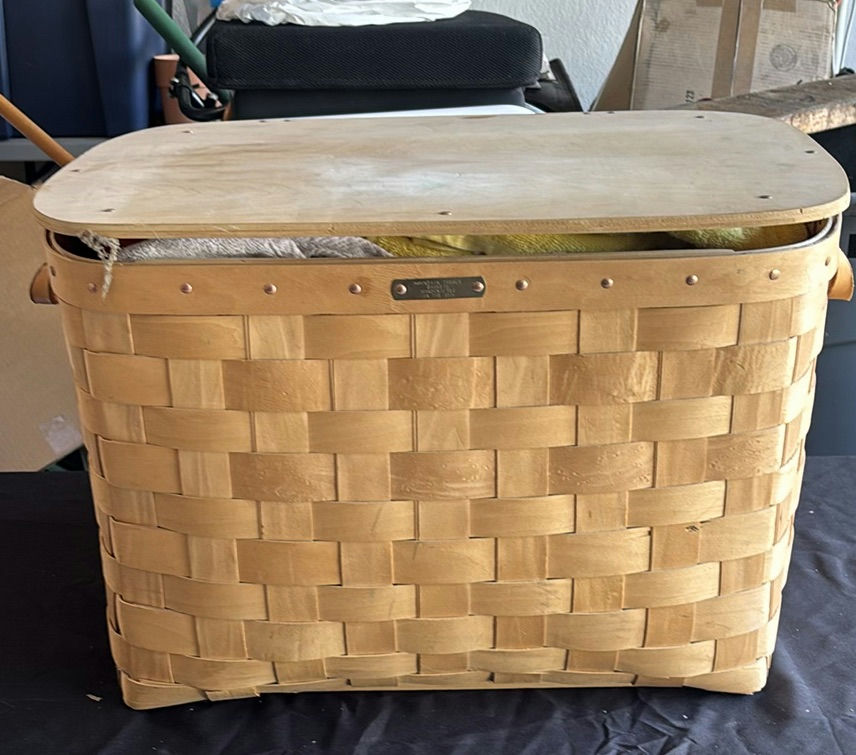 Mountain Trails Baskets Woven Storage Basket with Towels - image 1 of 10