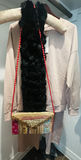 Women’s Lounge Set, Black Fur Scarf, and Embellished Crossbody Bag - thumbnail 4 of 7