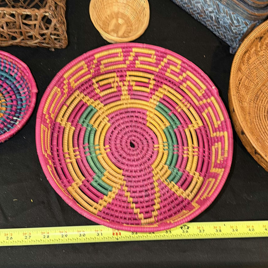 Assorted Woven Baskets and Trays - image 5 of 5