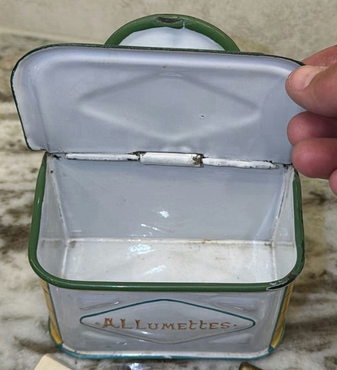 Vintage Match Holder, Matchbooks, and Decorative Key Bottle Opener - image 3 of 6