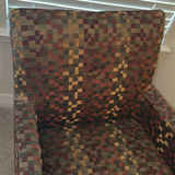 Patterned Upholstered Armchair - thumbnail 4 of 5