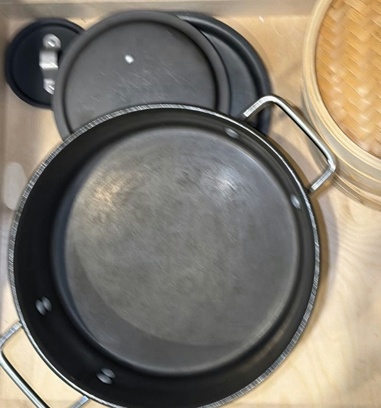 American Metalcraft Cookware Set & Bamboo Steam Basket - image 8 of 9