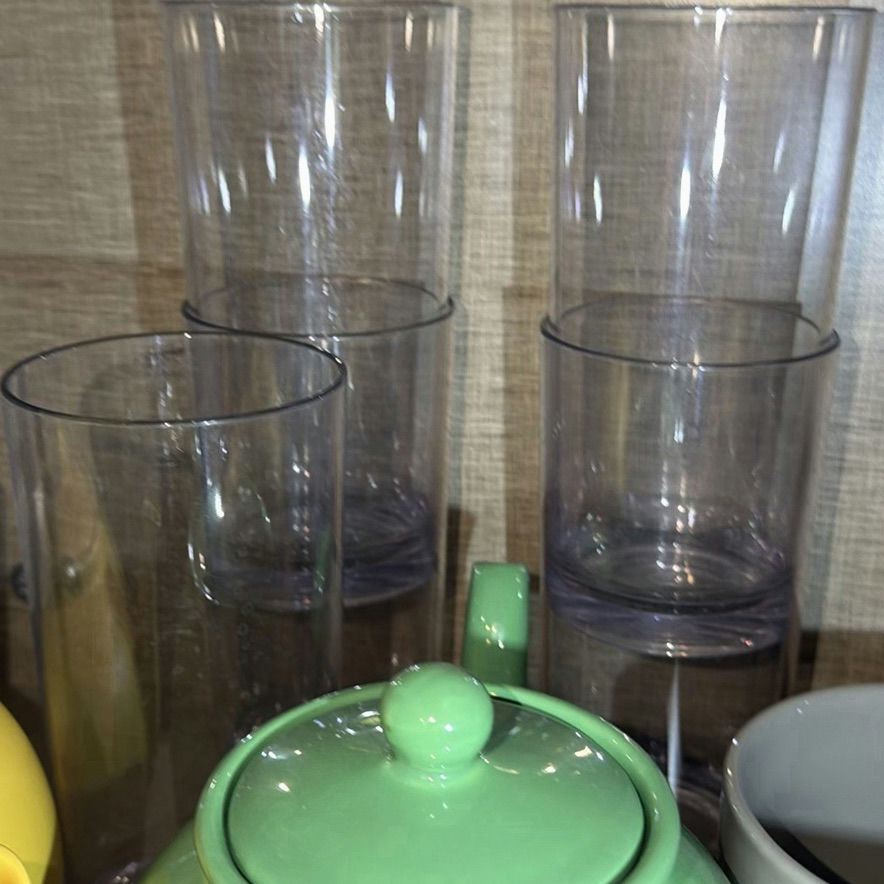 Tea Pots, Mugs, and Drinking Glasses Set - image 4 of 9