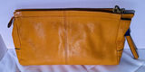 Coach Orange Leather Wristlet Clutch Bag - thumbnail 6 of 6