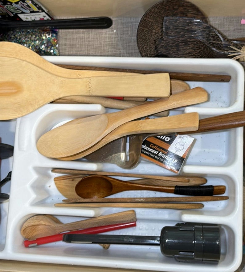Assorted Wooden Kitchen Utensils and Serving Ladles - image 3 of 6
