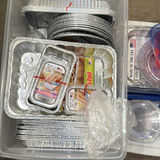 Assorted Aluminum Foil Pans and Plastic Food Storage Containers - thumbnail 2 of 5