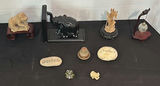 Assorted Decorative Figurines and Carved Ornaments - thumbnail 1 of 7