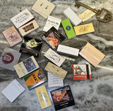 Vintage Match Holder, Matchbooks, and Decorative Key Bottle Opener - thumbnail 4 of 6