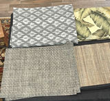 Assorted Placemats and Hexagonal Decorative Trays - thumbnail 1 of 4