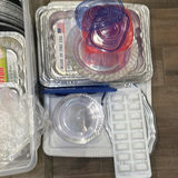Assorted Aluminum Foil Pans and Plastic Food Storage Containers - thumbnail 3 of 5