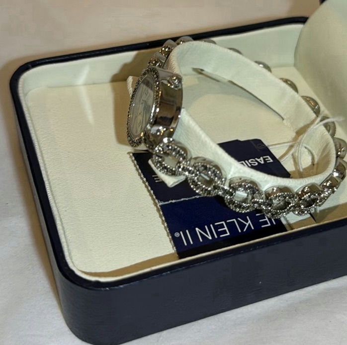 Decorative Ceramic Plate and Anne Klein II Wristwatch - image 6 of 7
