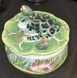Decorative Bowls, Cloisonné Vase, Frog Trinket Box, and Buddha Figurine - thumbnail 2 of 5