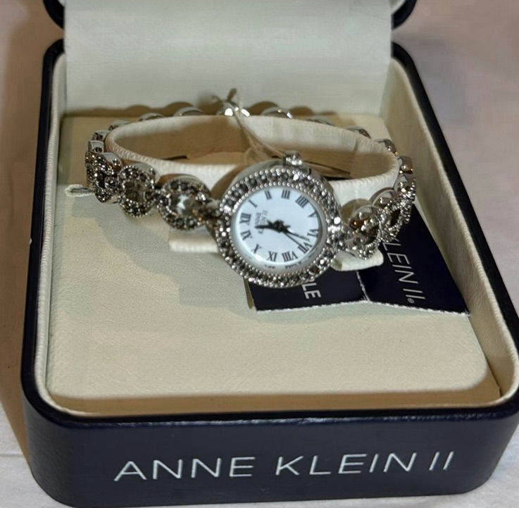 Decorative Ceramic Plate and Anne Klein II Wristwatch - image 7 of 7