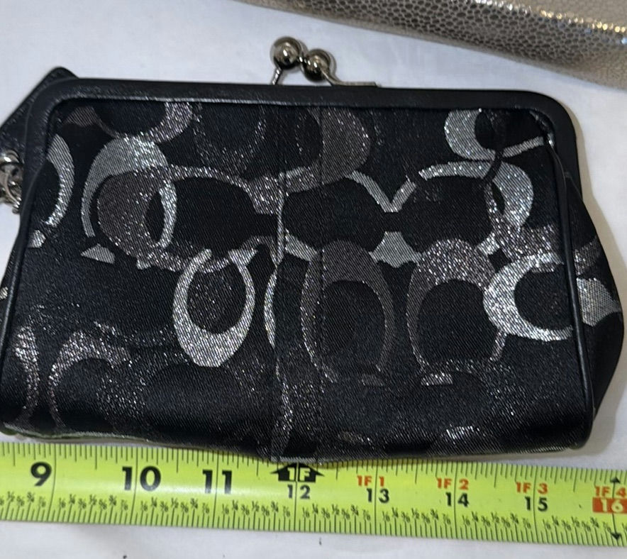 Coach Wristlet and Two Clutch Handbags - image 2 of 6