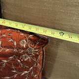 Decorative Silk Throw Pillow Set and Cal King Silk Bedspread - thumbnail 6 of 13