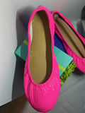 Tieks Ballet Flats Shoes in Pink and Black - thumbnail 2 of 11