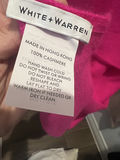 Gray Faux Fur Wrap and White + Warren Red Cashmere Scarf - thumbnail 9 of 11
