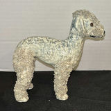Bedlington Terrier Figurines and Stone Dish - thumbnail 2 of 9