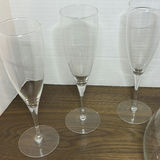 Glass Decanter and Champagne Flutes Set - thumbnail 4 of 5