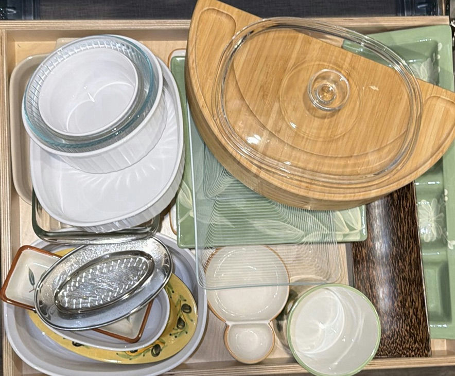 Assorted Serving Dishes, Bowls, and Decorative Kitchenware - image 1 of 8