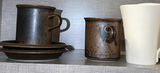 BAUHAUS Ceramic Mugs and Saucers Set - thumbnail 2 of 5