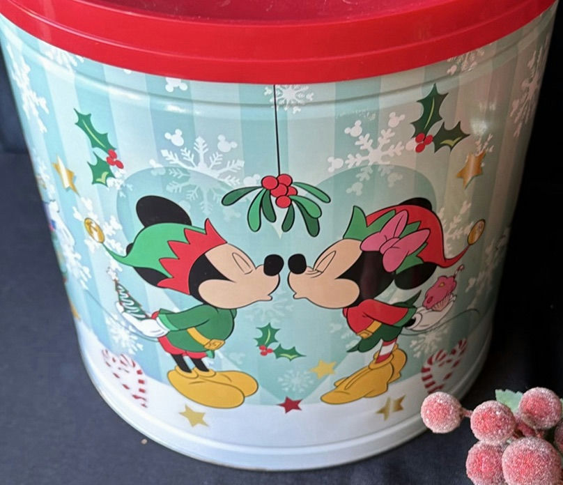 Disney Holiday Storage Tins and Christmas Wreath - image 3 of 7