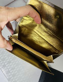 Bonwit Teller Gold Clutch Purse with Box - thumbnail 4 of 6