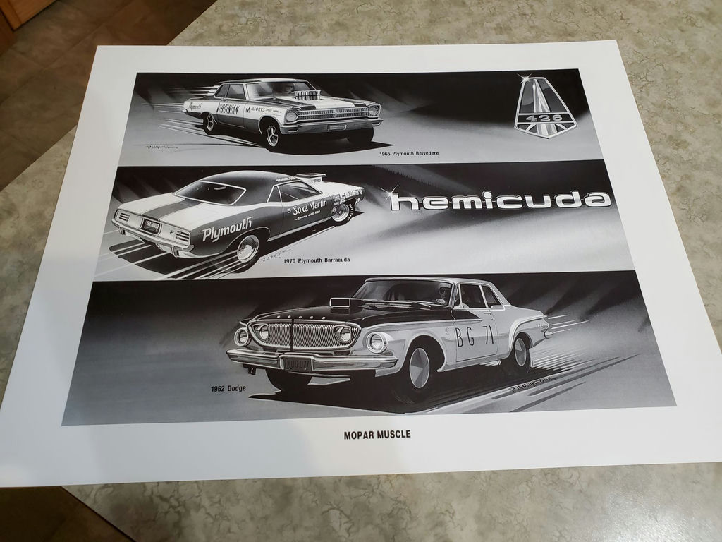 Ephemera Lot 10. THREE SETS. MOPAR! - image 4 of 21