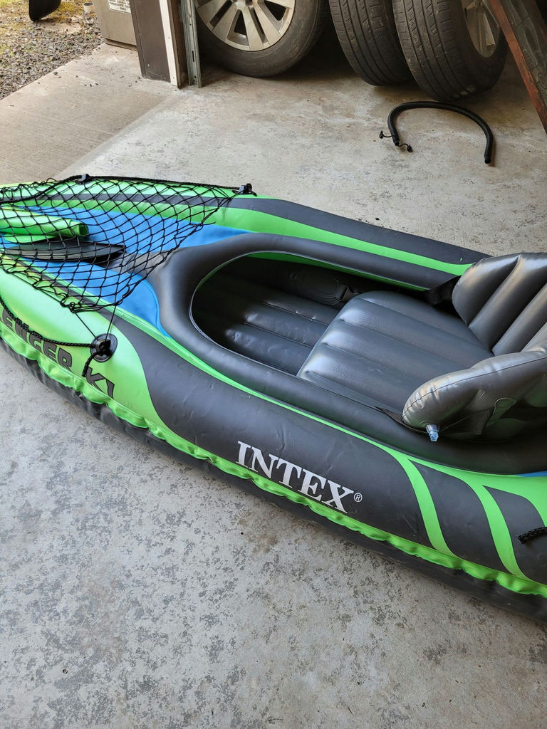 Entex Challenger K1 Inflatable Kayak - image 3 of 8