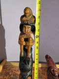 Awesome Native Carved Cedar - thumbnail 9 of 10