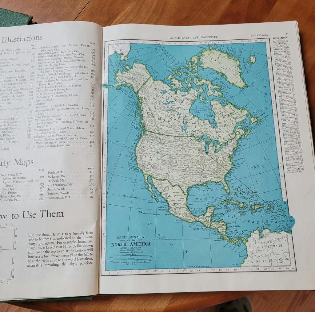 Colliers World Atlas Books. - image 7 of 8