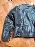 Hein Gericke Black Leather Motorcycle Jacket Size 44 - thumbnail 6 of 8