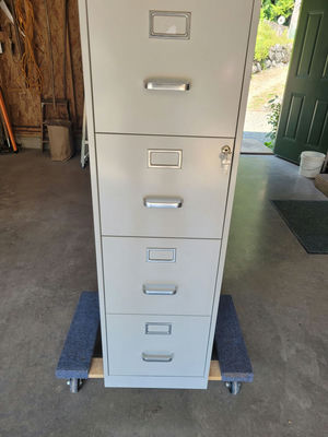 Metal File Cabinet With Keys - Image 1 of 10