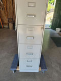 Metal File Cabinet With Keys - thumbnail 1 of 10
