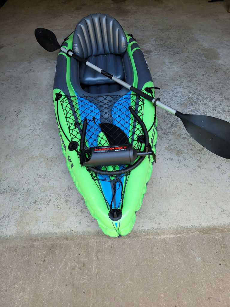 Entex Challenger K1 Inflatable Kayak - image 7 of 8