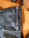 Hein Gericke Black Leather Motorcycle Jacket Size 44 - thumbnail 8 of 8