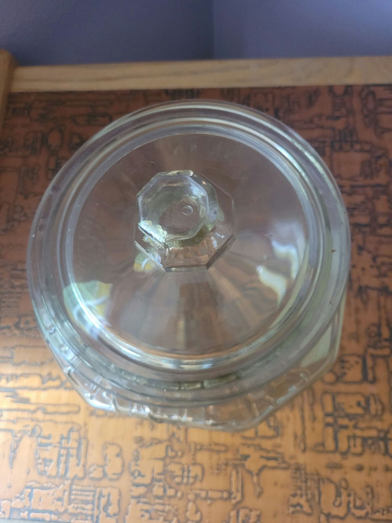 Planters Pennant Brand Peanuts Glass Counter Jar - image 5 of 8