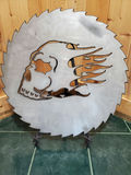 Laser Cut Flaming Skull - thumbnail 2 of 4