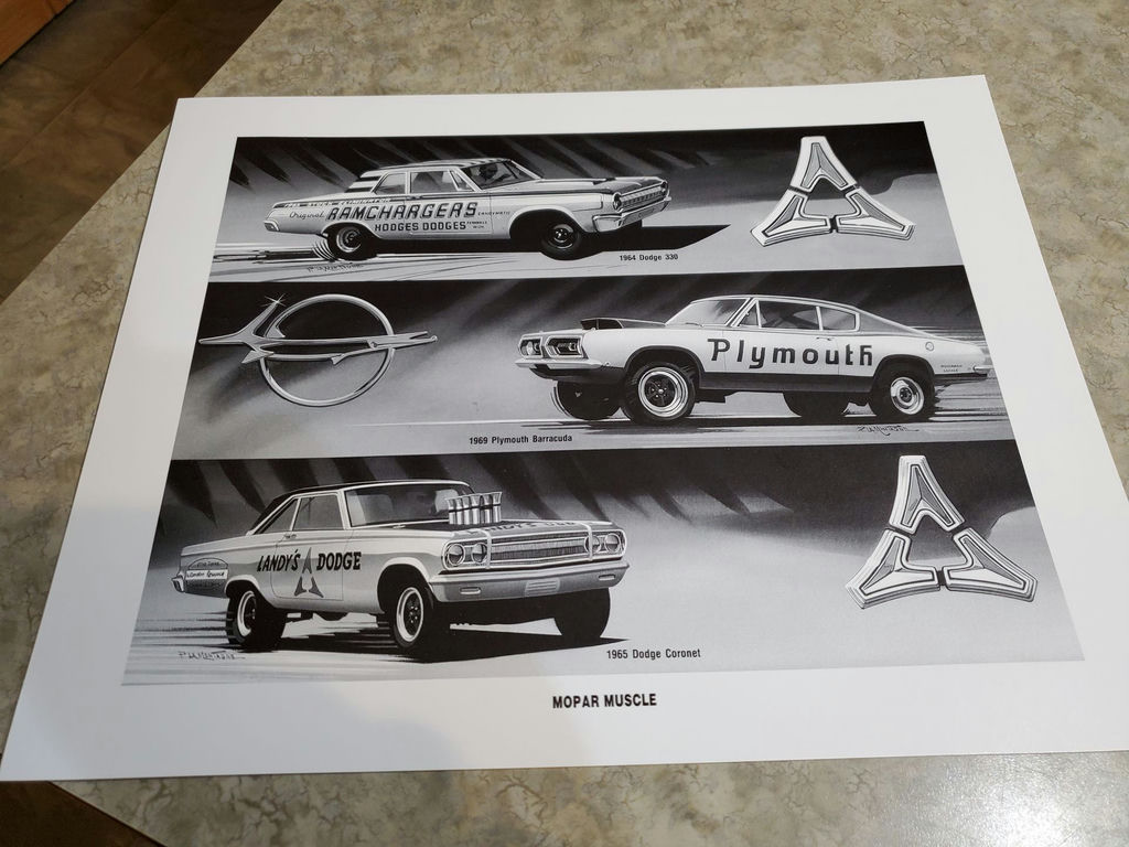 Ephemera Lot 10. THREE SETS. MOPAR! - image 6 of 21