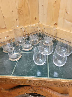 Bar Ware RIEDEL and Other. - Image 1 of 6