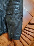 Hein Gericke Black Leather Motorcycle Jacket Size 44 - thumbnail 7 of 8