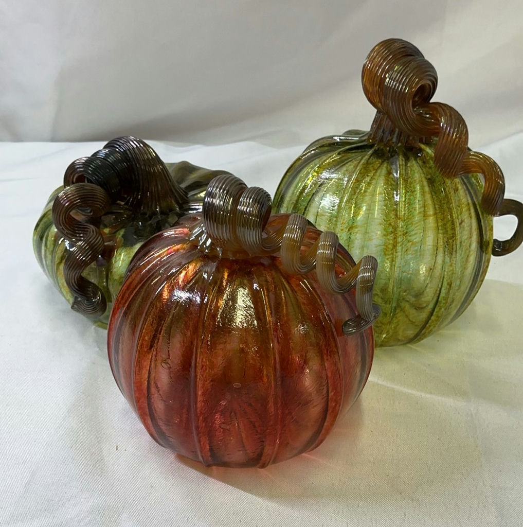 Glass Pumpkins - image 3 of 3