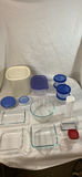 Assorted Food Storage Containers and Glass Dishes - thumbnail 1 of 7