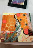 3 Mixed Media Wall Art By Anne Schneider. 1 small water color by KT - thumbnail 6 of 9