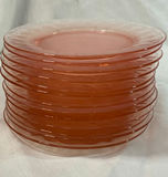 Assorted Depression pink and Green Glass Plates - thumbnail 3 of 6