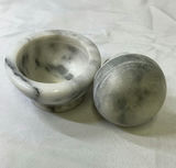Assorted Round Decorative Ceramic, Glass, and Metal Home Decor Items - thumbnail 9 of 11