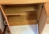 Large Oak Craft Or Workshop Cabinet - thumbnail 2 of 5